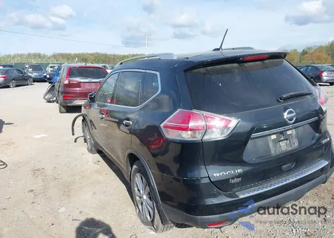 2016 Nissan Rogue Sv from USA, damaged, VIN KNMAT2MV8GP599003